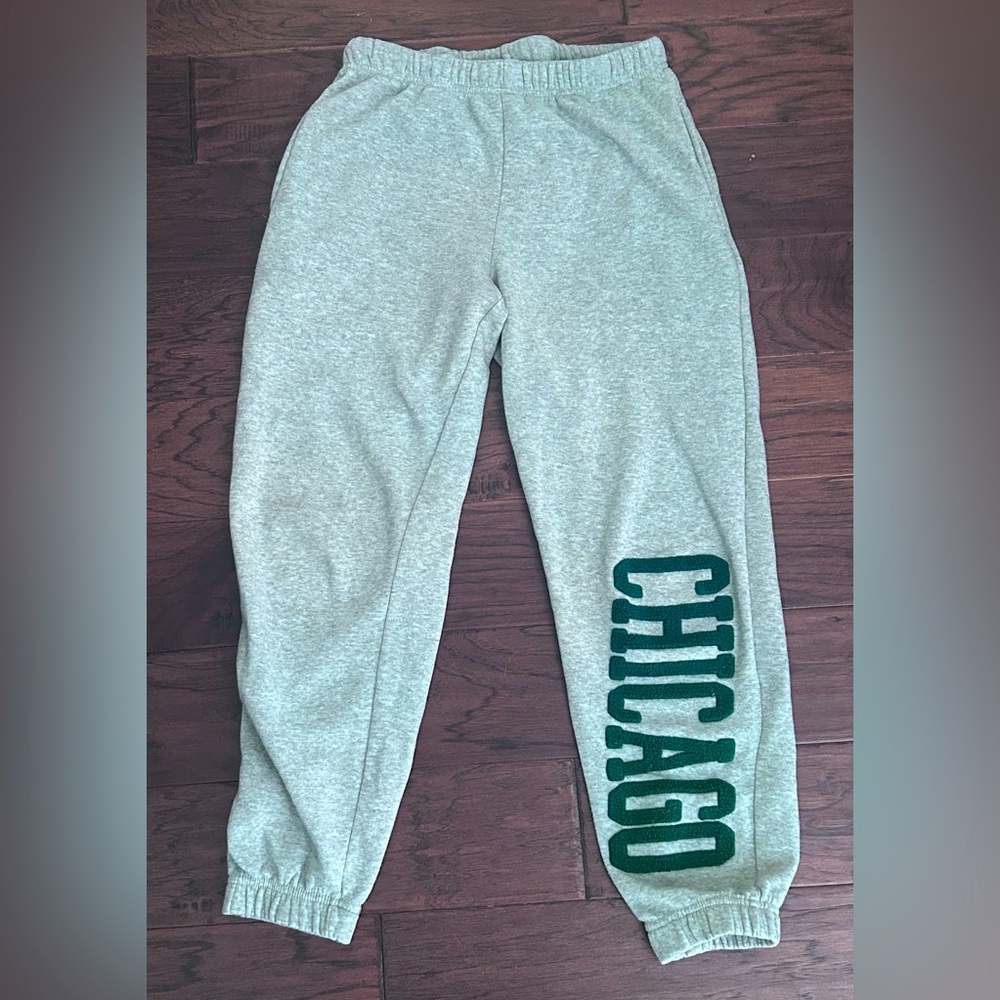 Faded Rose Grey Sweatpants